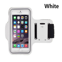 Sportowe etui z opaską na ramię telefon komórkowy mody uchwyt na dla kobiet na rękę smartfon torebki sling do biegania siłownia Arm Band Fitness 4